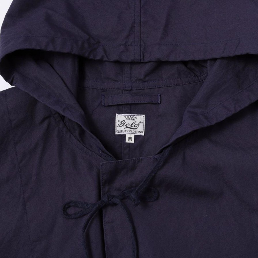 Clothing Gold by Toyo Enterprise Jackets And Coats | Gold Ventile Italian Snow Parka Navy