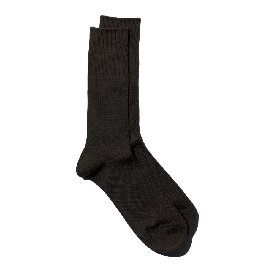 Accessories Anonymous Ism Anonymous Ism | Anonymous Ism Brilliant Crew Sock Black