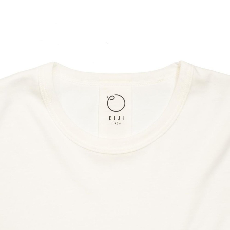 Clothing Eiji T-Shirts & Undershirts | Eiji Long Sleeve Tee White