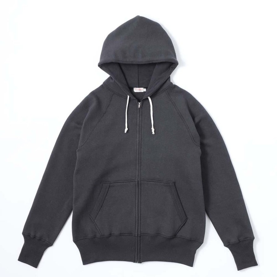 Clothing Warehouse & Co Sweatshirts & Hoodies | Warehouse & Co Lot. 451 F/Z Sweat Parka Black