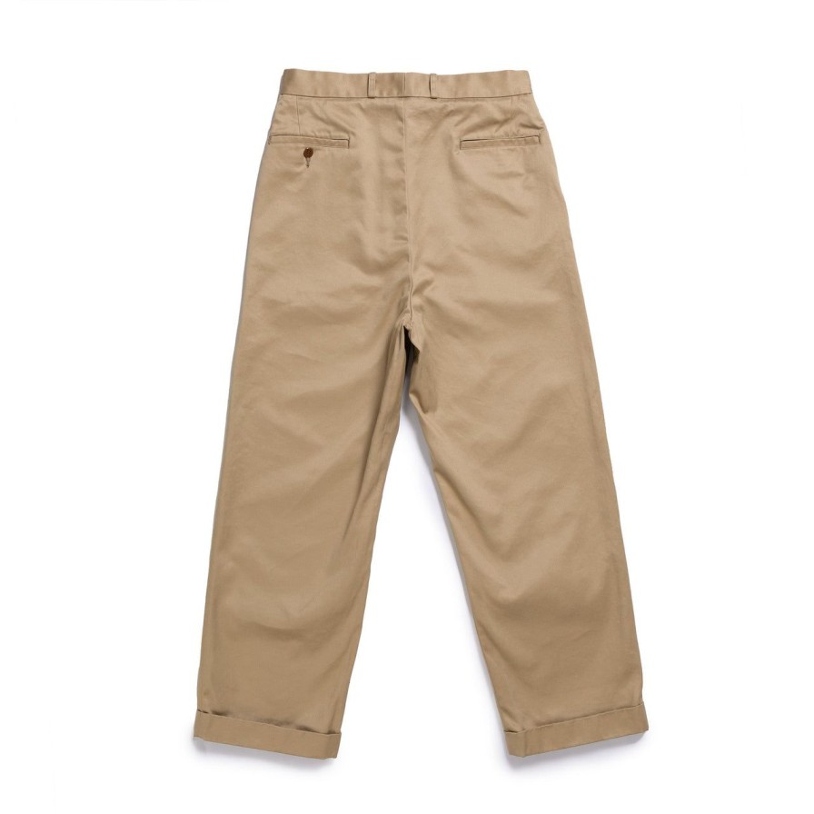 Clothing Belafonte Ragtime Clothing Pants & Trousers | Belafonte Ragtime 2Tack Army Chino Khaki