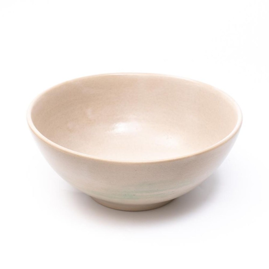 Accessories Clutch Cafe Mioko Tanaka | Mioko Tanaka Natural Ceramic Bowl Large