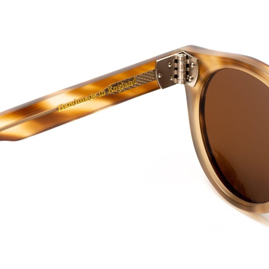 Accessories Bold London Eyewear Bold London Eyewear | Bold Brushfield Sunglasses Horn Brown