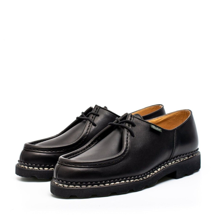 Clothing Paraboot Footwear Chevron Right Icon | Paraboot Michael Noir