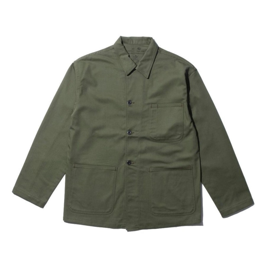 Clothing The Real McCoy's Jackets And Coats | The Real Mccoy'S N-3 Utility Jacket (Model 220) Olive