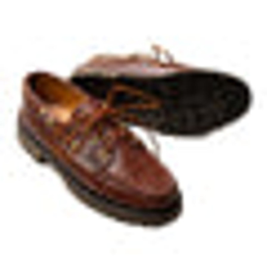 Clothing Yuketen Yuketen | Yuketen Hex Eye Boat Shoes W/Lug Sole Grizzly Brown