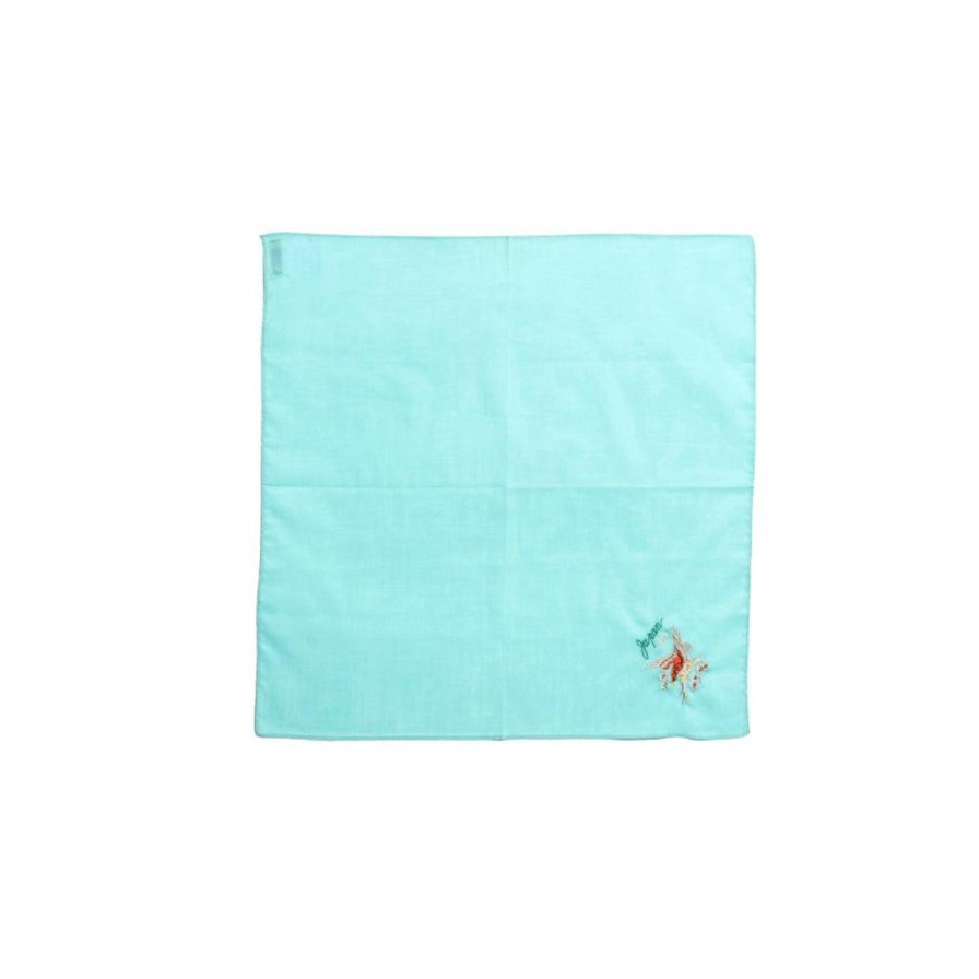 Accessories Belafonte Ragtime Clothing | Belafonte Ragtime Fuji Souvenir Handkerchief Mint