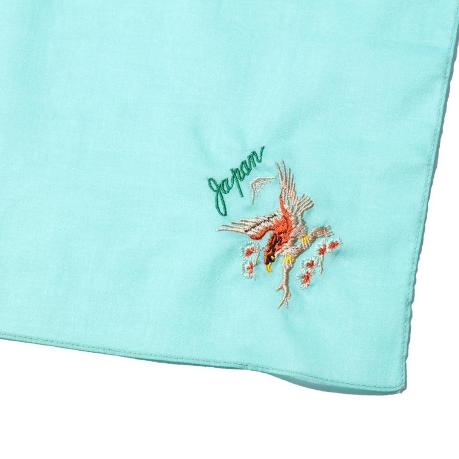 Accessories Belafonte Ragtime Clothing | Belafonte Ragtime Fuji Souvenir Handkerchief Mint