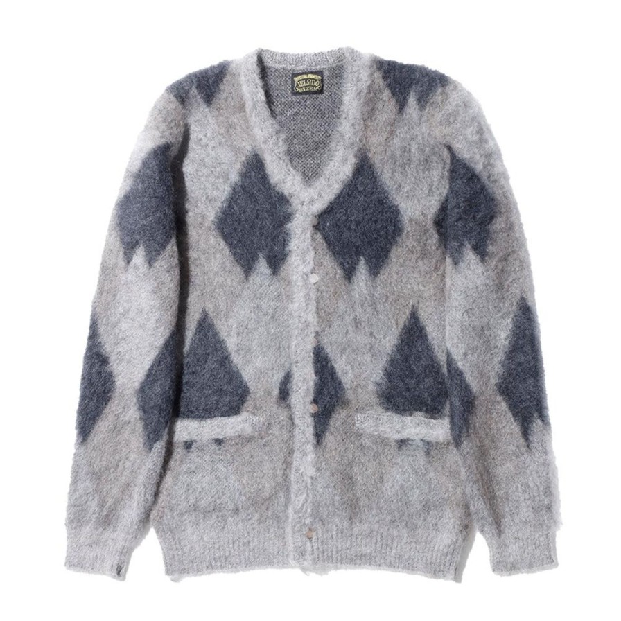 Clothing Jelado Knitwear | Jelado 'Cobain' Mohair Cardigan Latte