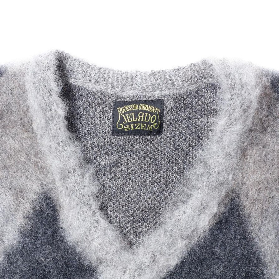 Clothing Jelado Knitwear | Jelado 'Cobain' Mohair Cardigan Latte