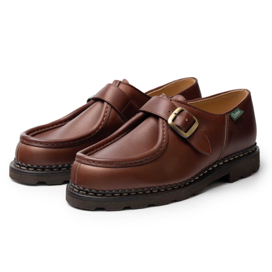 Clothing Paraboot Paraboot | Paraboot Michael Bride Lis Marron