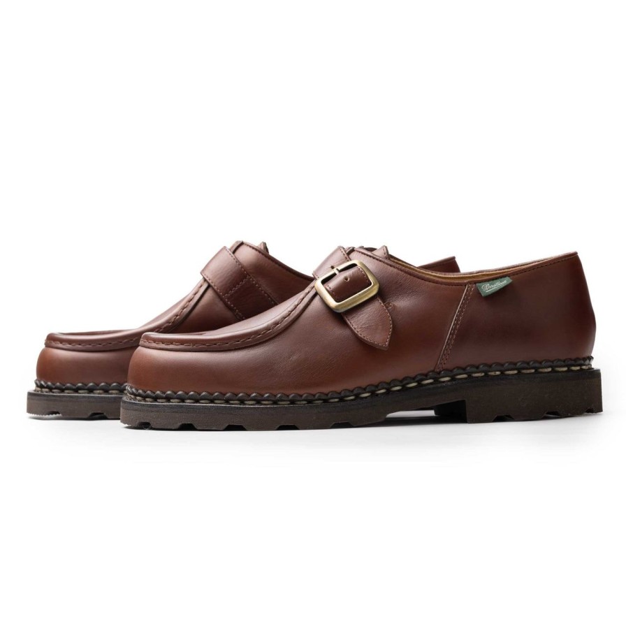 Clothing Paraboot Paraboot | Paraboot Michael Bride Lis Marron