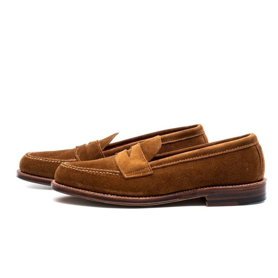 Clothing Alden Alden | Alden Unlined Penny Loafer Snuff Suede 6243F