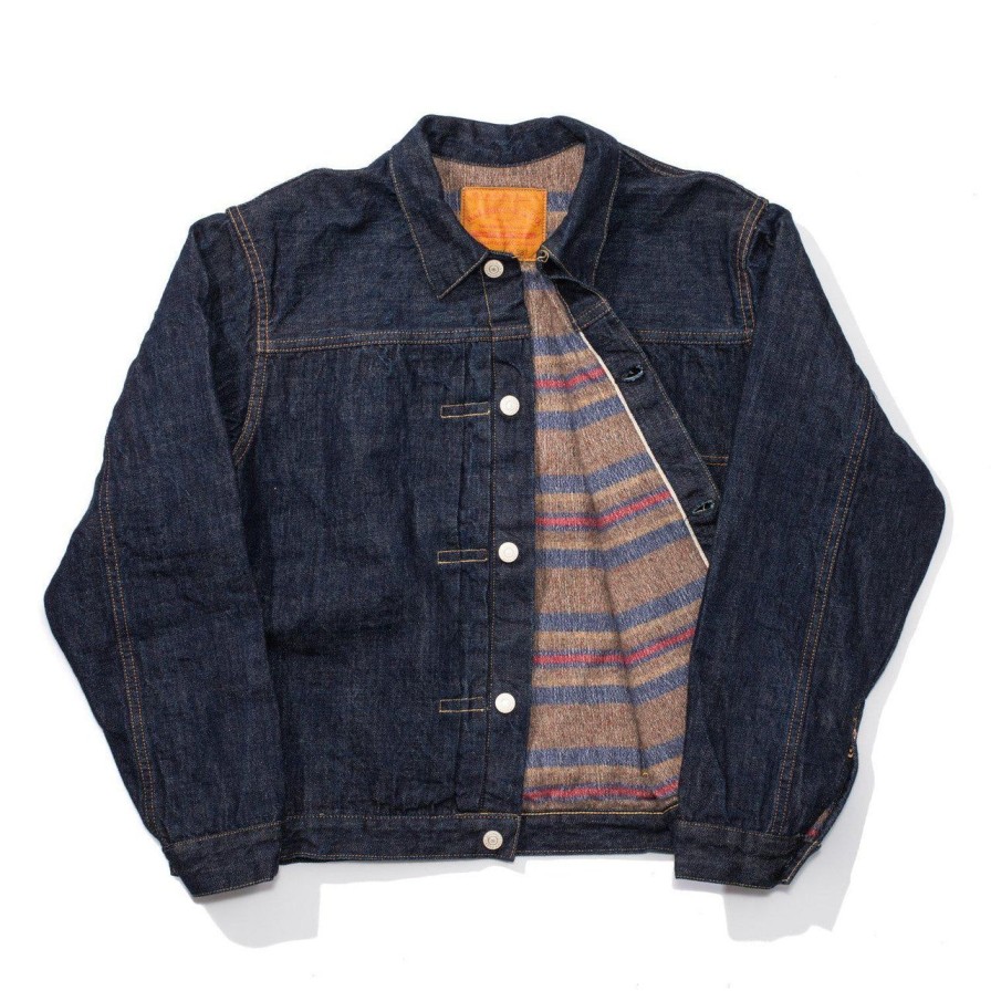 Clothing Warehouse & Co Jacket | Warehouse & Co. 2001Xx Blanket Lined Denim Jacket