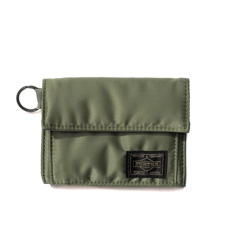 Accessories Porter Yoshida & Co Porter Yoshida & Co | Porter Yoshida & Co Tanker Series Wallet Sage Green