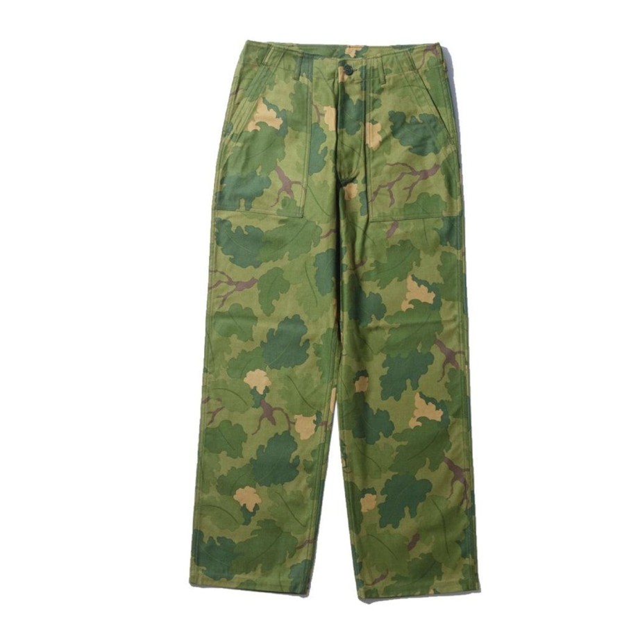 Clothing The Real McCoy's Pants & Trousers | The Real Mccoy'S Camouflage Civilian Trousers/Mitchell Pattern