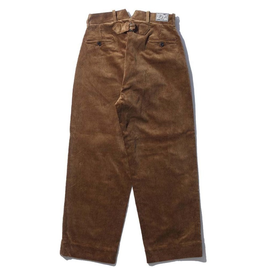 Clothing Belafonte Ragtime Clothing Chinos | Belafonte Ragtime Clothing Hi Back Corduroy Trousers Camel