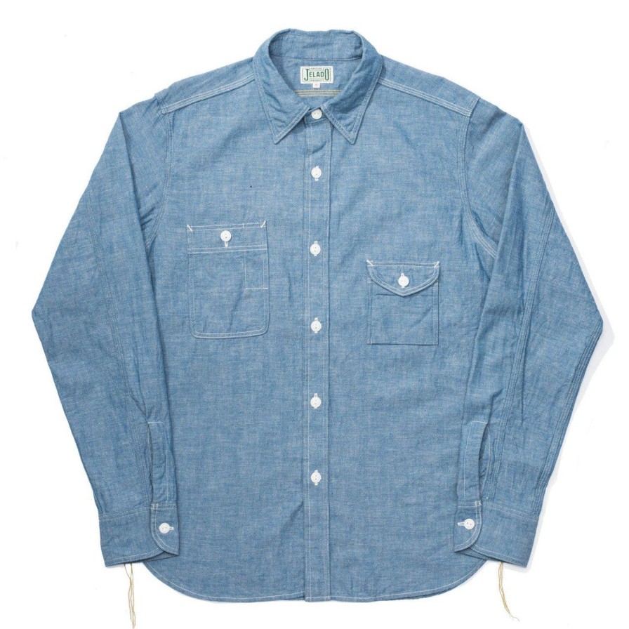 Clothing Jelado Shirts | Jelado Smoker Shirt Blue