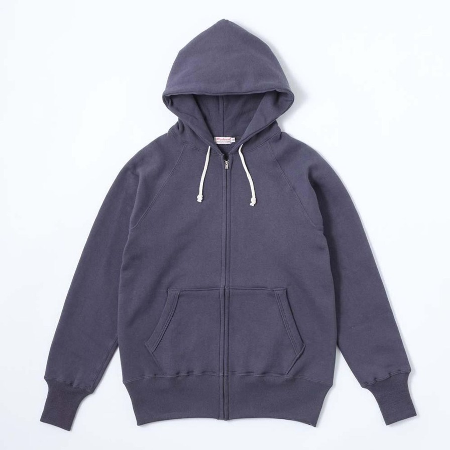 Clothing Warehouse & Co Sweatshirts & Hoodies | Warehouse & Co Lot. 451 F/Z Sweat Parka Navy