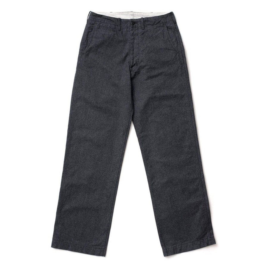 Clothing Cushman Pants & Trousers | Cushman Lot. 22686 Chambray Pant Salt & Pepper