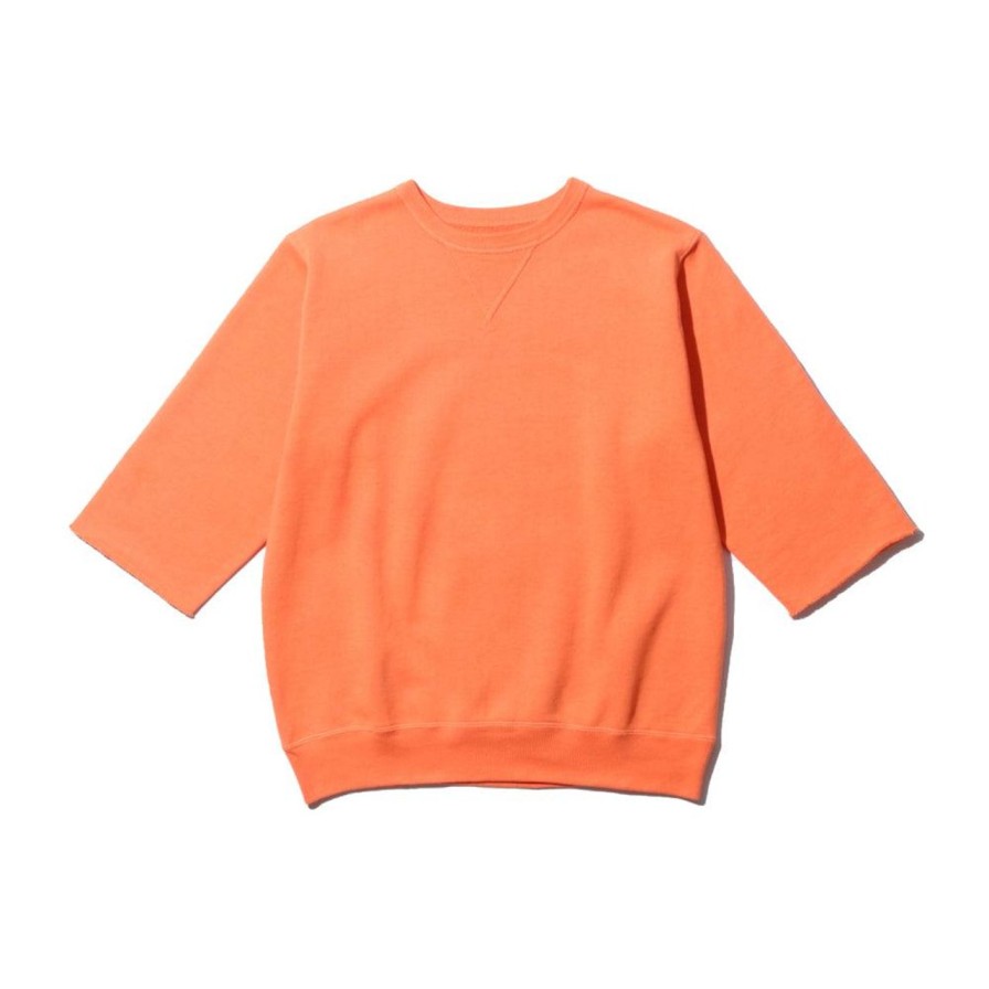 Clothing Jelado Sweatshirts & Hoodies | Jelado 6Th Man 3/4" Sleeve Sweatshirt Orange