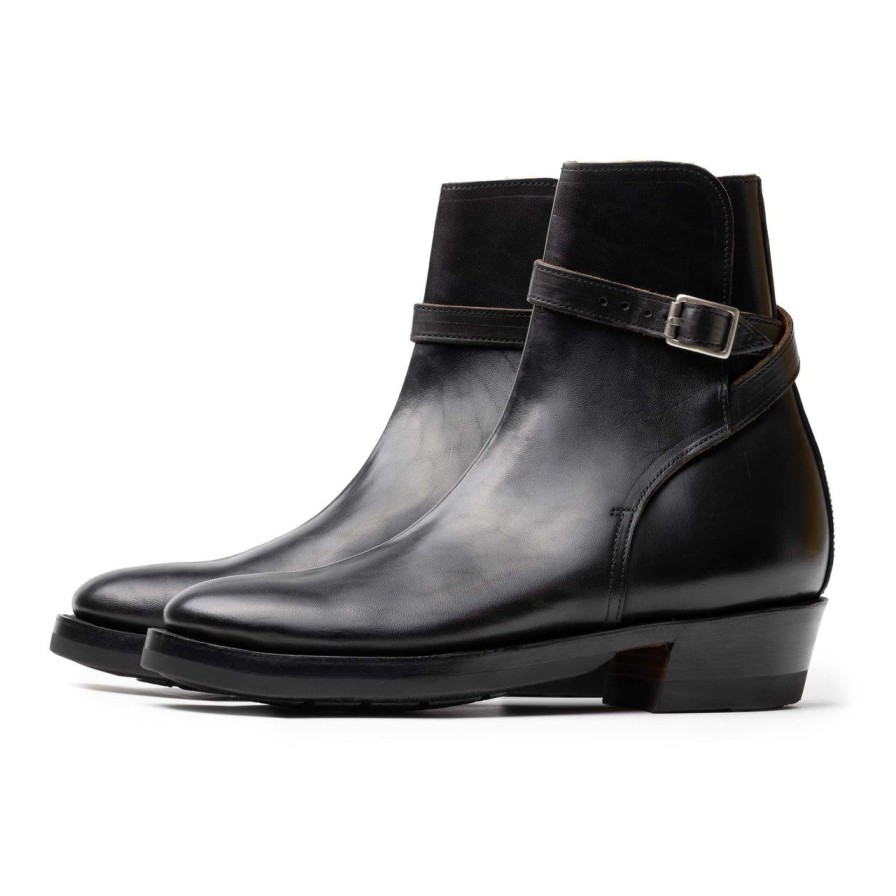 Clothing Clinch by Brass Tokyo Clinch | Clinch Jodhpur Boots Black Horsebutt Cn