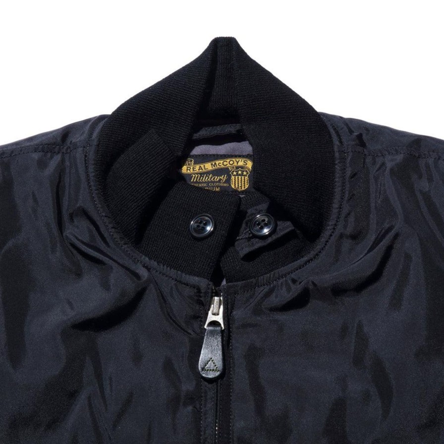 Clothing The Real McCoy's Jackets And Coats | The Real Mccoy'S Wep Civilian Model Jacket Black