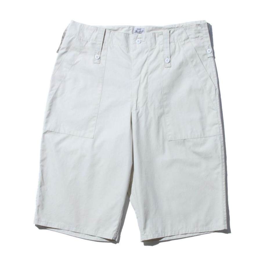 Clothing Gold by Toyo Enterprise Shorts | Gold Ventile British Utility Shorts Off White