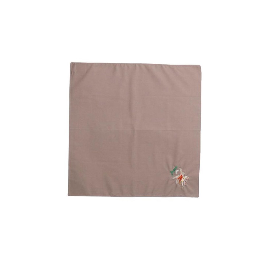 Accessories Belafonte Ragtime Clothing | Belafonte Ragtime Fuji Souvenir Handkerchief Beige