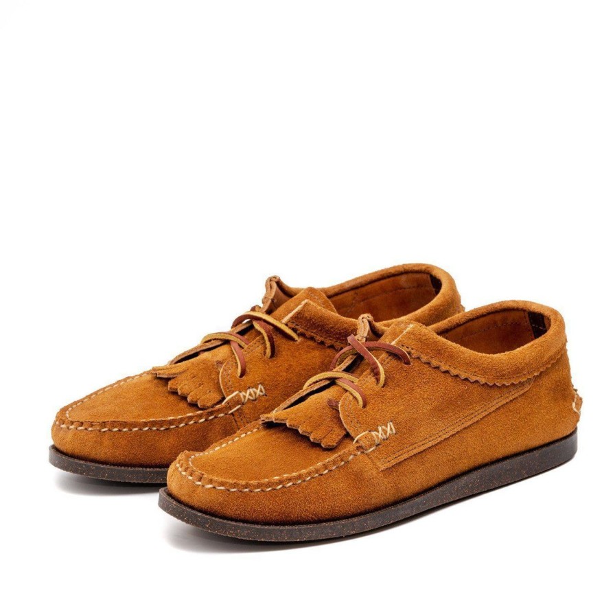 Clothing Yuketen Yuketen | Yuketen Blucher W/Kiltie W/Camp Sole Fo G Brown