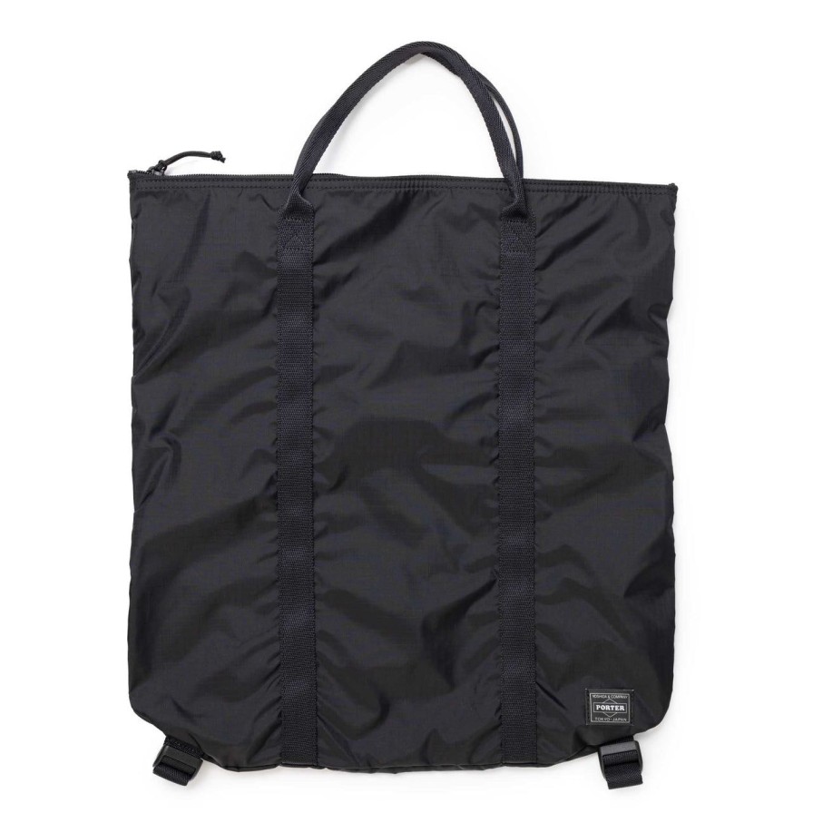 Accessories Porter Yoshida & Co Porter Yoshida & Co | Porter Yoshida & Co Flex 2Way Tote Bag Black