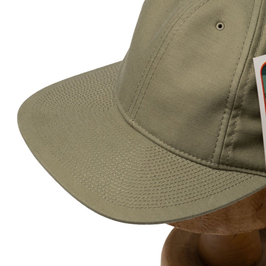 Accessories Poten Baseball Cap Poten | Poten Back Satin Baseball Cap Olive