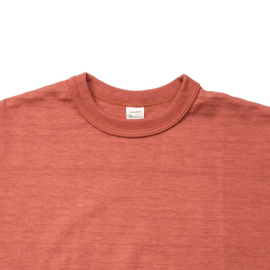 Clothing Warehouse & Co T-Shirts & Undershirts | Warehouse & Co. Lot 4601 T-Shirt Salmon