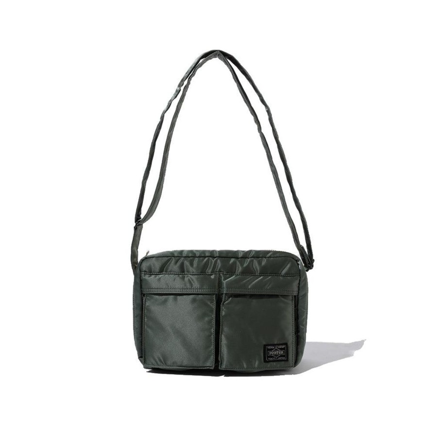 Accessories Porter Yoshida & Co Porter Yoshida & Co | Porter Yoshida & Co Tanker Series Small Shoulder Bag Sage Green