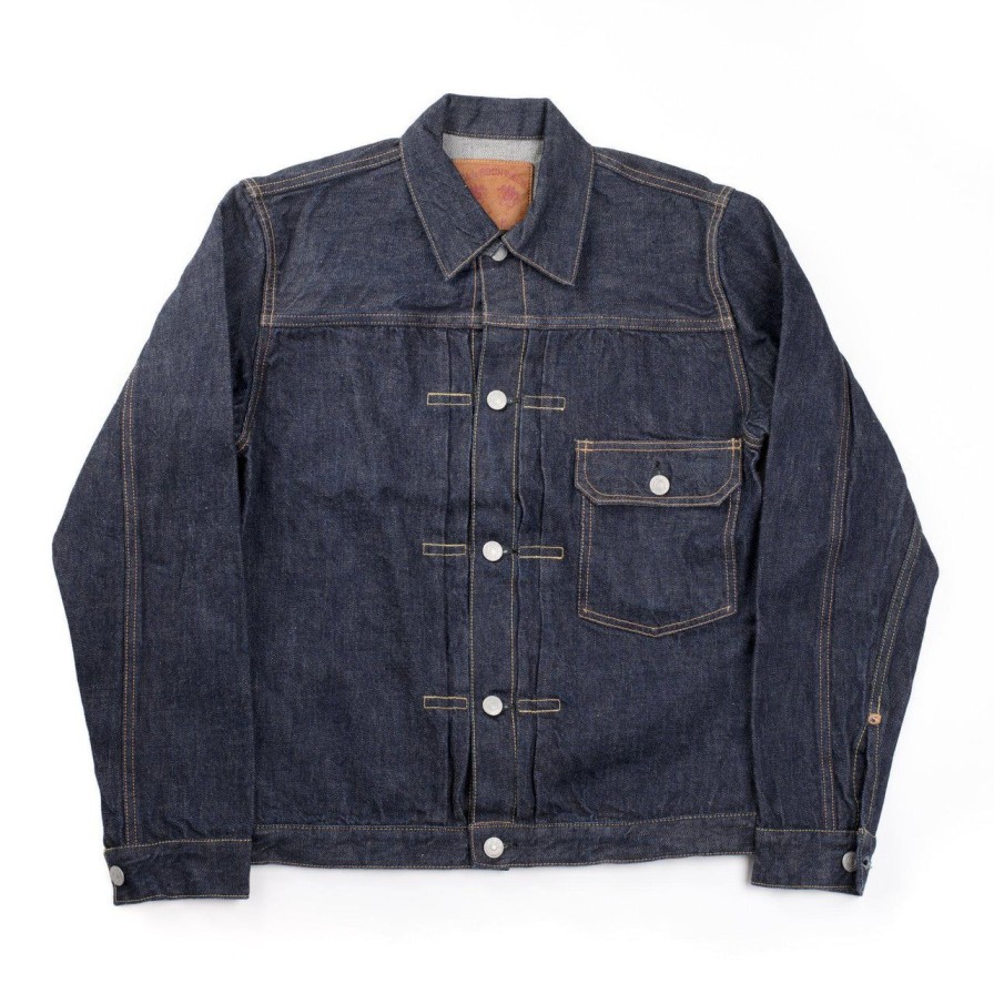 Clothing Full Count Jacket | Full Count 2107 Type I 13.75Oz Denim Jacket One Wash