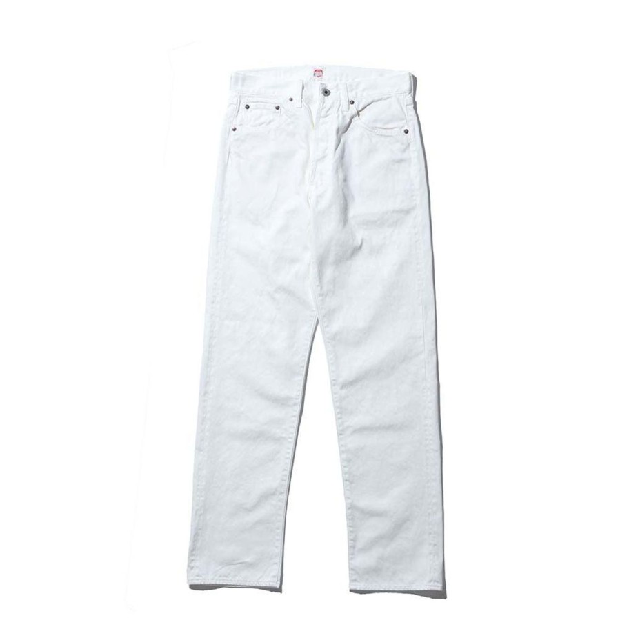 Clothing Allevol Jeans | Allevol 'Roku Roku' 66 Denim Jean White