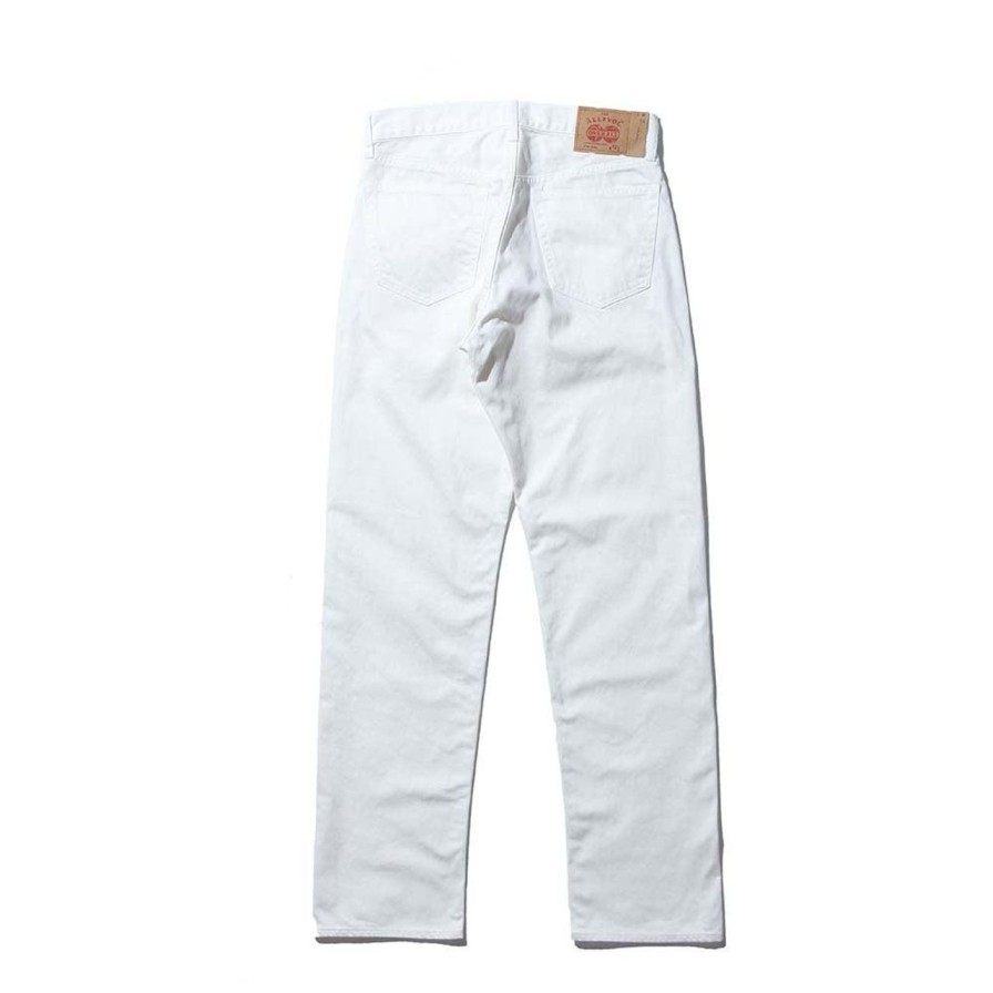 Clothing Allevol Jeans | Allevol 'Roku Roku' 66 Denim Jean White