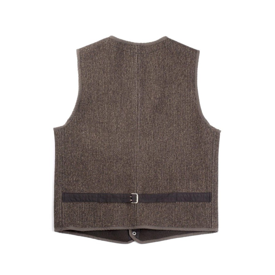 Clothing Brown's Beach Vests | Brown'S Beach Bbj-001 Early Vest Grey