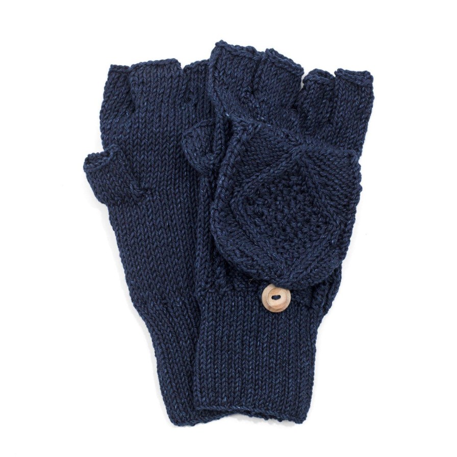 Accessories Allevol Allevol | Allevol X Inverallan Glove-Mittens Indigo