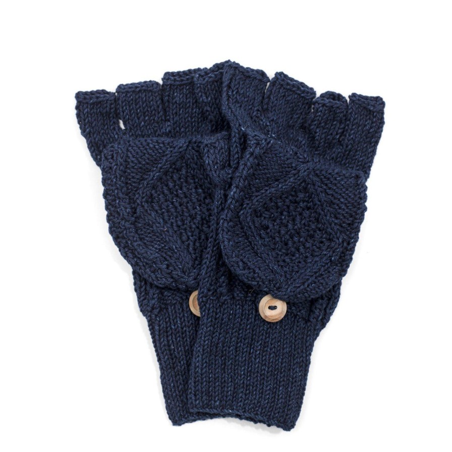 Accessories Allevol Allevol | Allevol X Inverallan Glove-Mittens Indigo