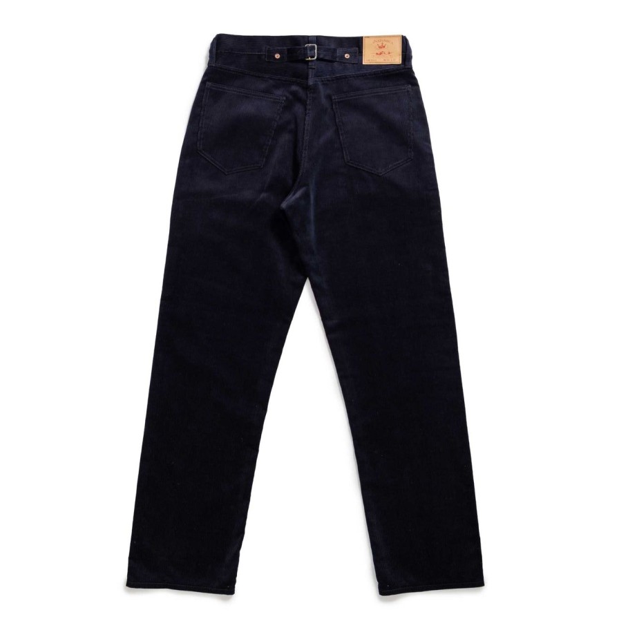 Clothing Anatomica Pants & Trousers | Anatomica 314 Gary Corduroy Trousers Navy