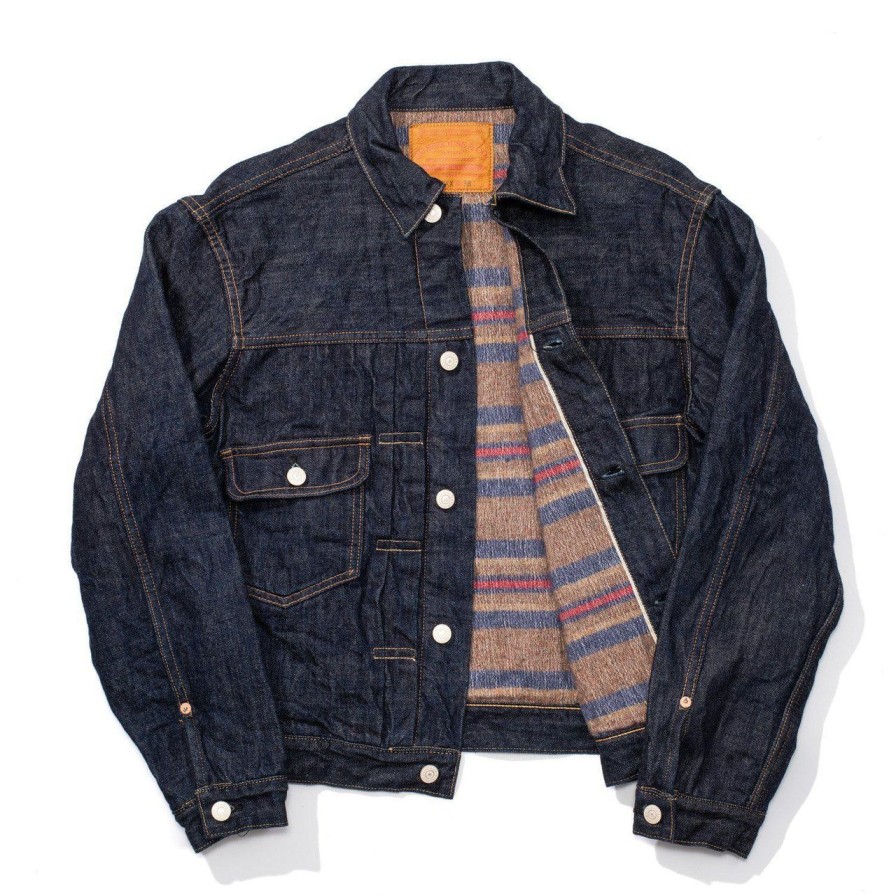 Clothing Warehouse & Co Jacket | Warehouse & Co. 2002Xx Blanket Lined Denim Jacket