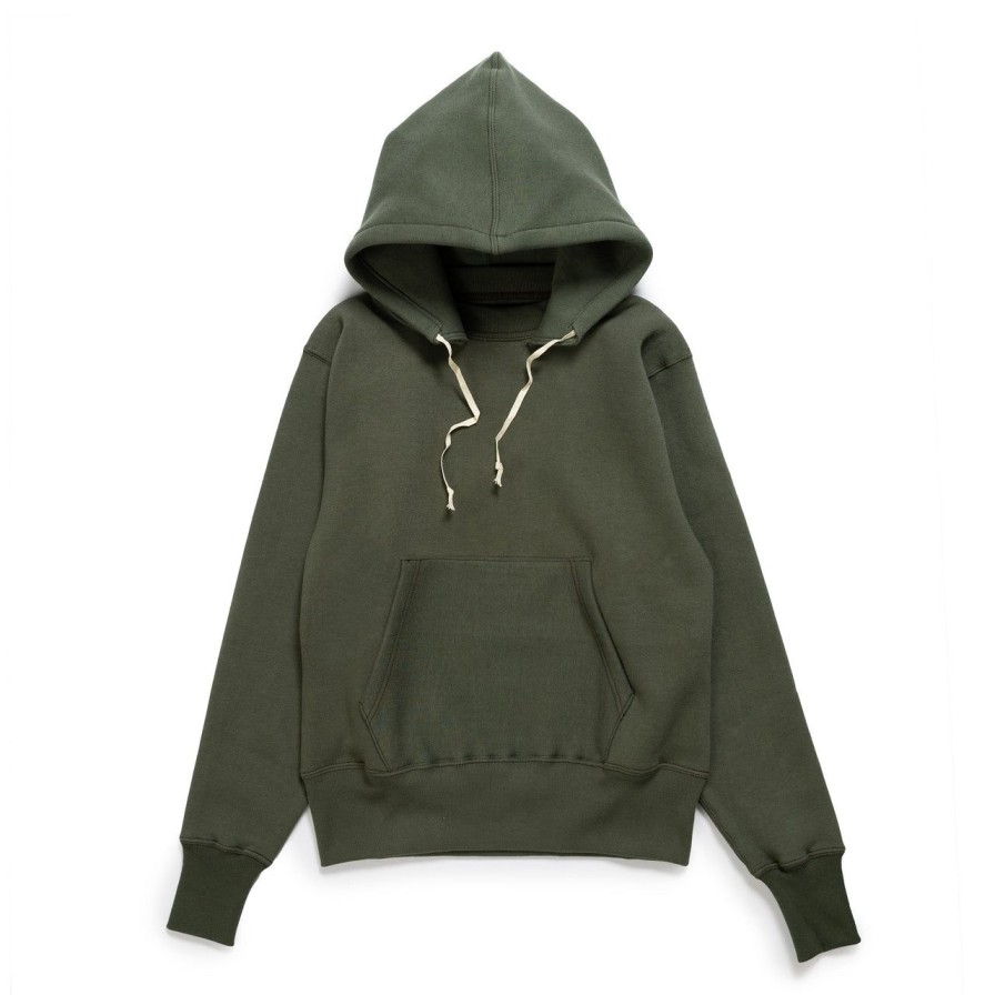 Clothing Cushman Sweatshirts & Hoodies | Cushman Lot. 26350 After Hood Parka Olive