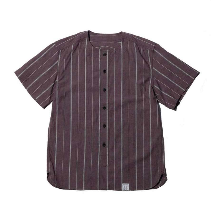 Clothing Orgueil Shirts | Orgueil S/S Baseball Shirt Black