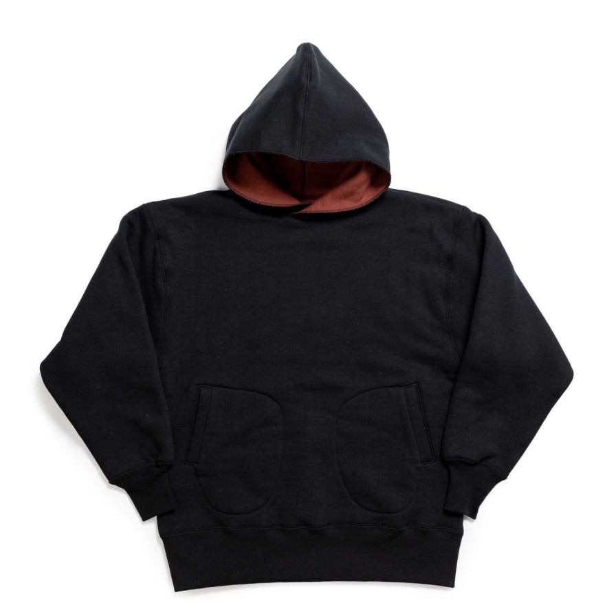 Clothing Jelado Sweatshirts & Hoodies | Jelado X A.G. Spalding Hooded Sweatshirt Black X Wine