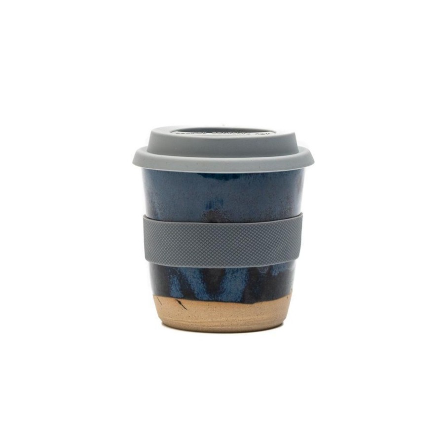 Accessories Clutch Cafe Ceramics | Kara Leigh Ford Ceramic Keep Cup Indigo