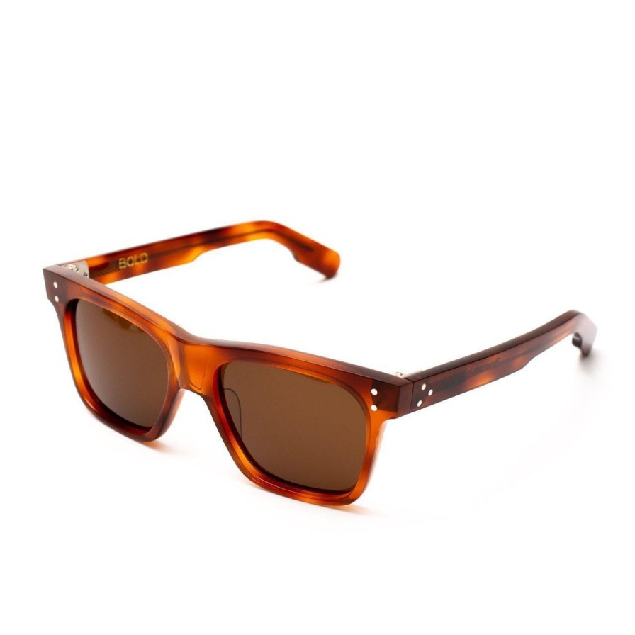 Accessories Bold London Eyewear Bold London Eyewear | Bold Norton Sunglasses Light Tortoiseshell