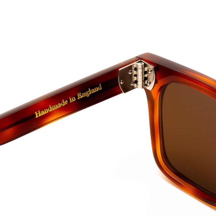 Accessories Bold London Eyewear Bold London Eyewear | Bold Norton Sunglasses Light Tortoiseshell