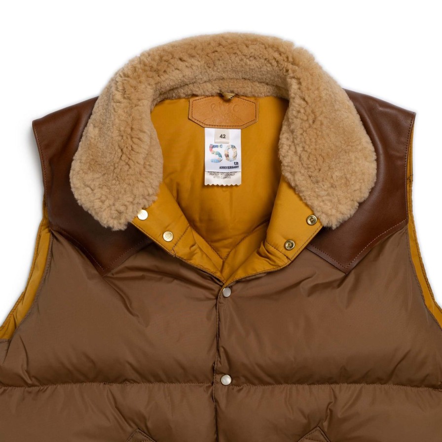 Clothing Rocky Mountain Featherbed Vests | Rocky Mountain Featherbed Christy Vest Light Brown