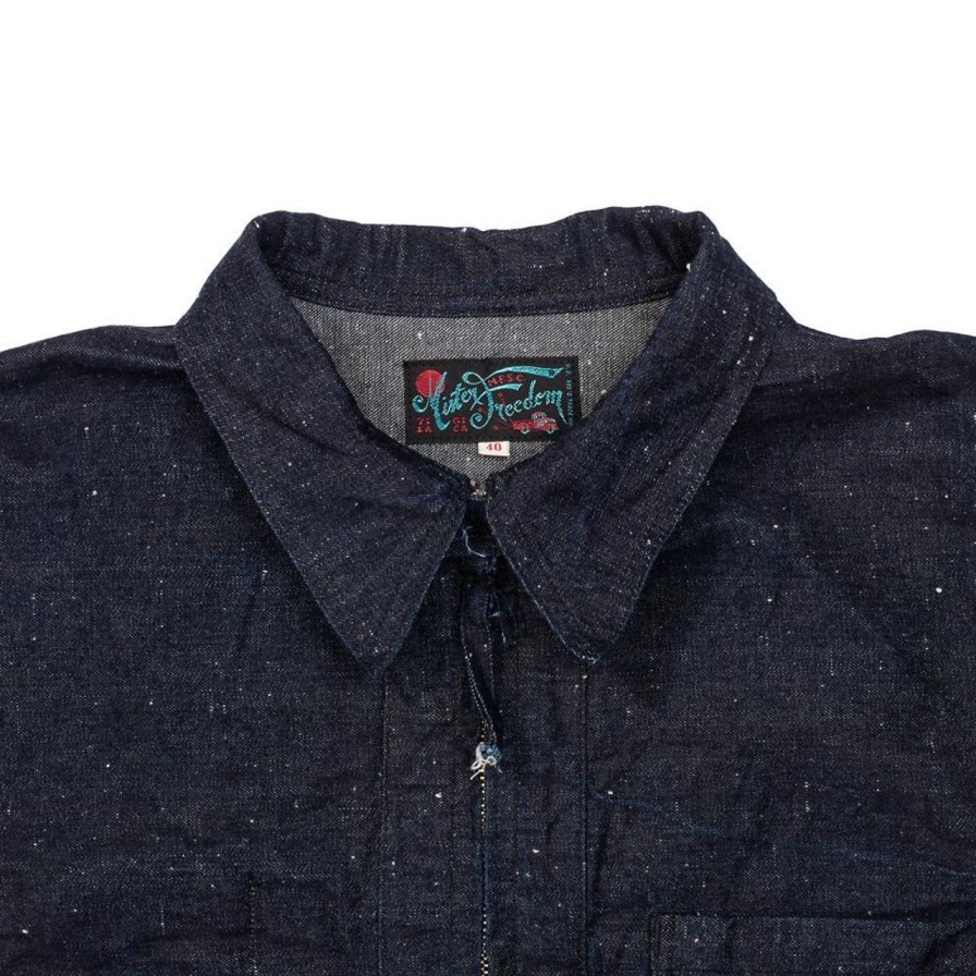 Clothing Mister Freedom Jacket | Mister Freedom Longshoreman Shirt Snow Denim